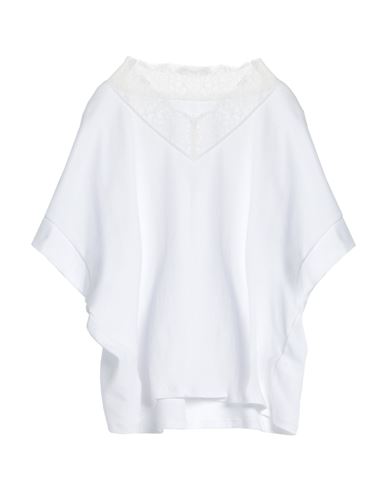 Fabiana Filippi Woman Sweater White Size 8 Cotton, Elastane, Viscose, Polyamide