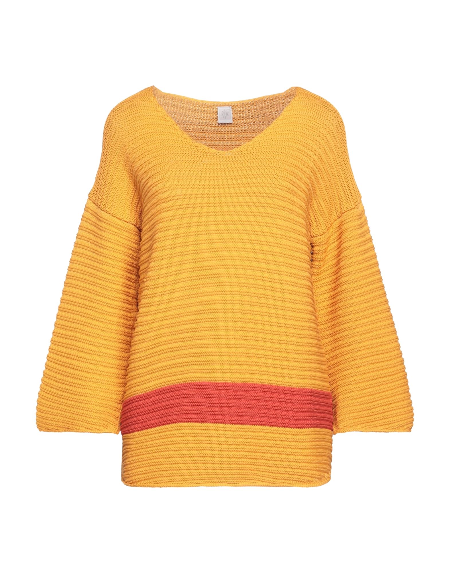 Eleventy Sweaters In Orange