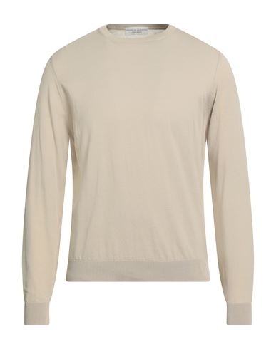 Filippo De Laurentiis Man Sweater Beige Size 40 Cotton In Neutral