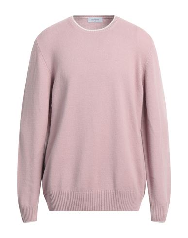 Gran Sasso Man Sweater Blush Size 46 Virgin Wool In Pink