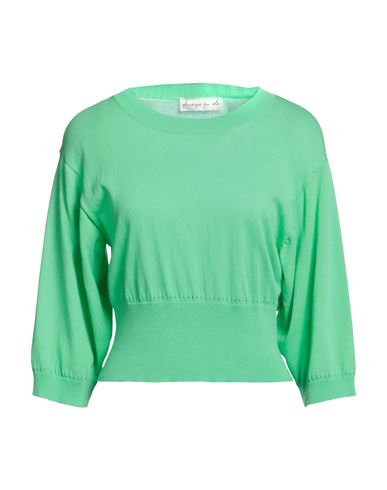 Pdr Phisique Du Role Woman Sweater Green Size 0 Cotton