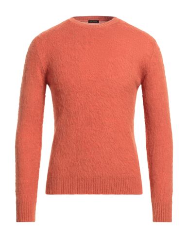 Ne Pas Man Sweater Orange Size M Acrylic, Wool, Alpaca Wool