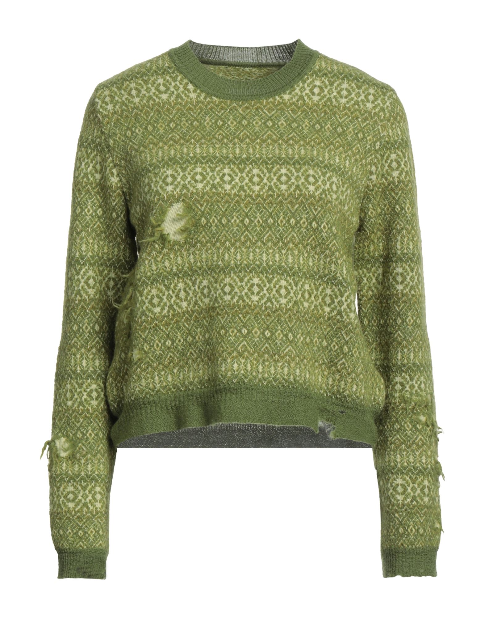 Maison Margiela Sweaters In Green