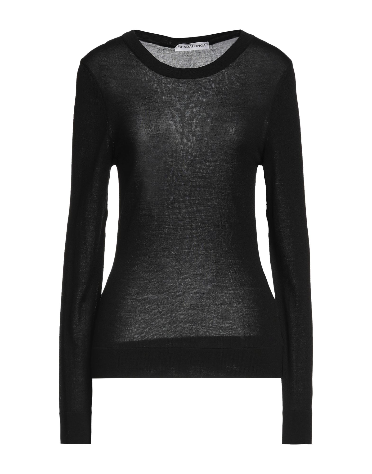Shop Spadalonga Woman Sweater Black Size 8 Virgin Wool