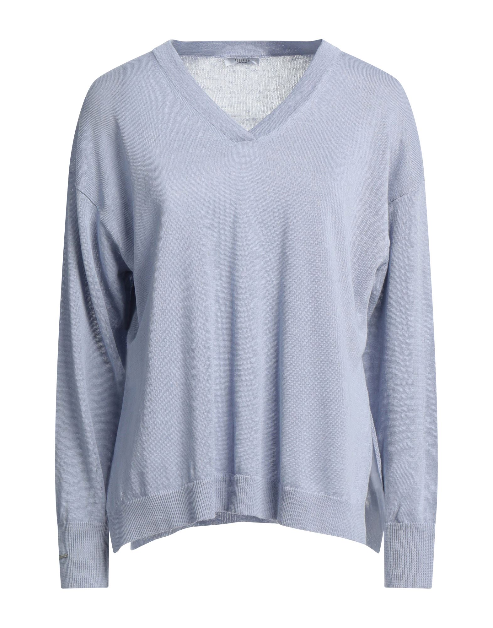 Peserico Sweaters In Pastel Blue