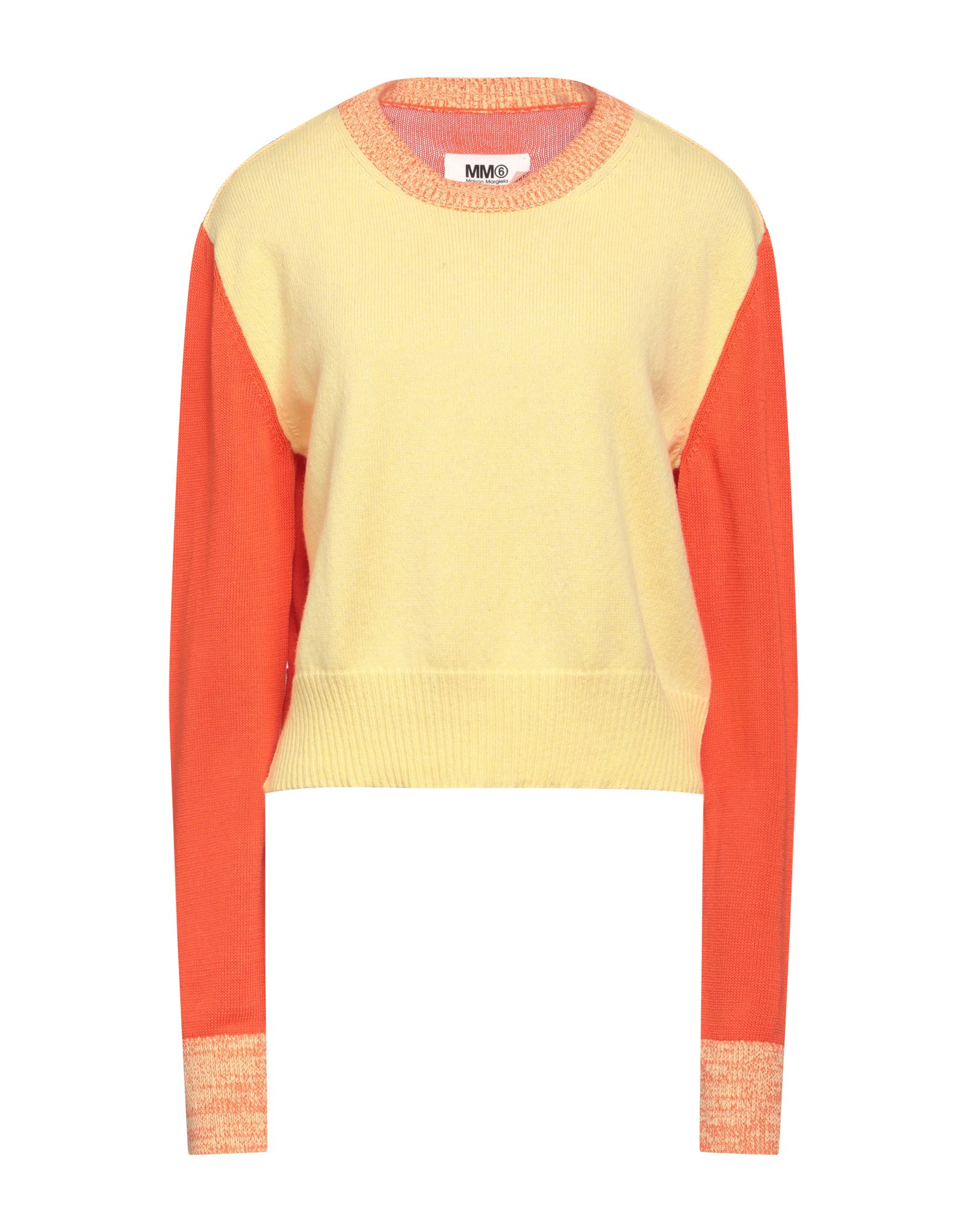 Mm6 Maison Margiela Sweaters In Yellow