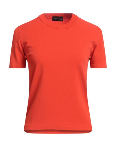 Roberto Collina Woman Sweater Orange Size S Viscose, Polyester