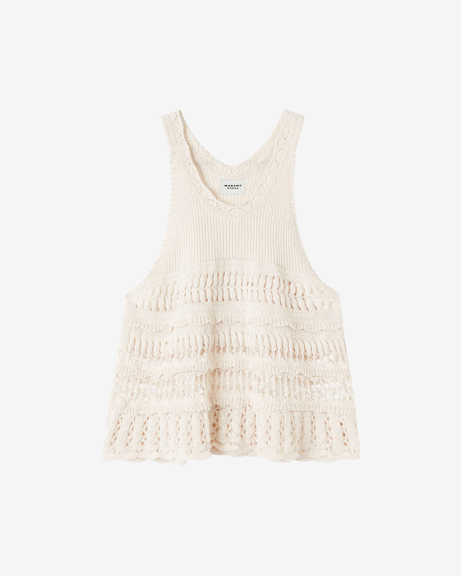 ISABEL MARANT ÉTOILE FICO KNITTED TOP,14286926DX