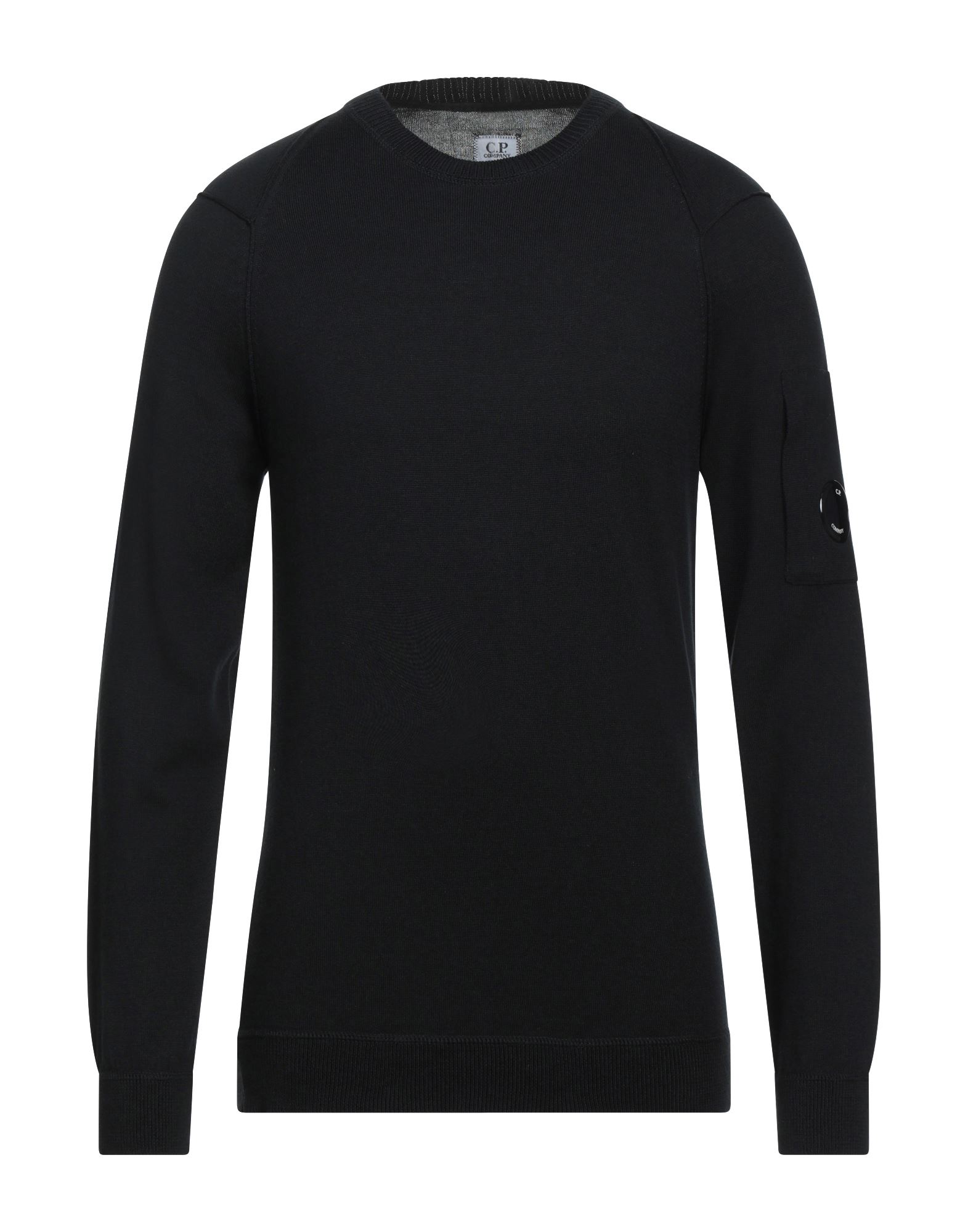 C.p. Company Pocket Detail Sweater In Black