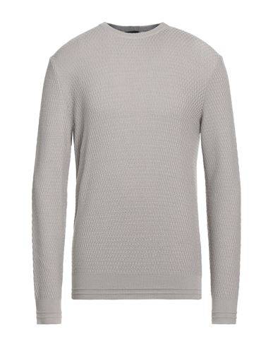 Angelo Nardelli Man Sweater Khaki Size 40 Merino Wool In Beige