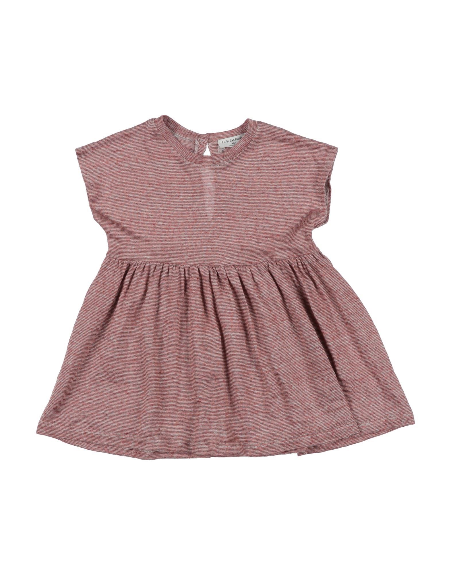 1+ In The Family T-shirts In Brick Red