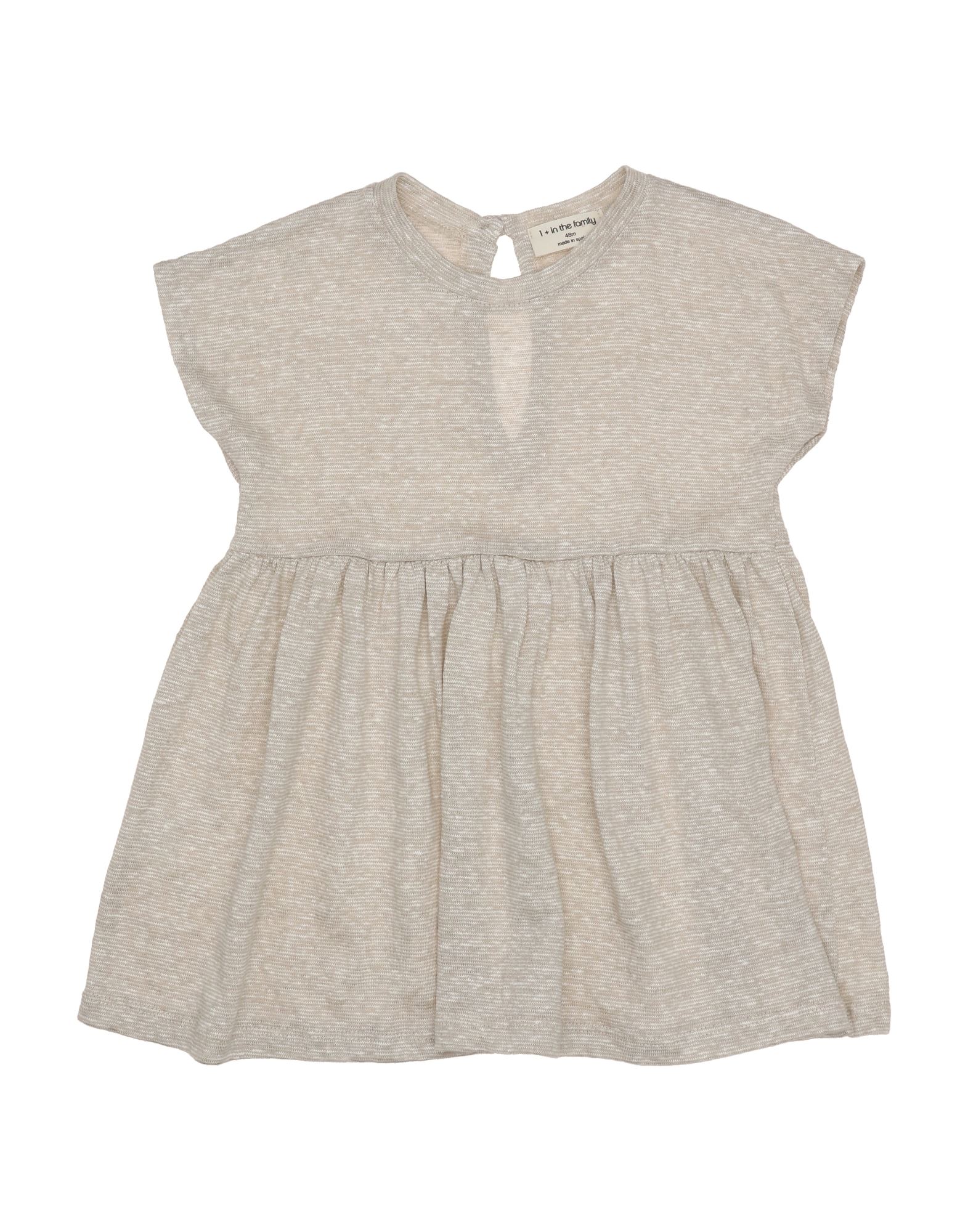 1+ In The Family Kids' 1 + In The Family T-shirts In Beige