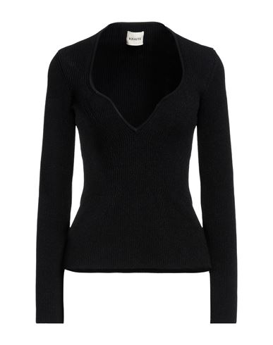 Shop Khaite Woman Sweater Black Size L Viscose, Polyester