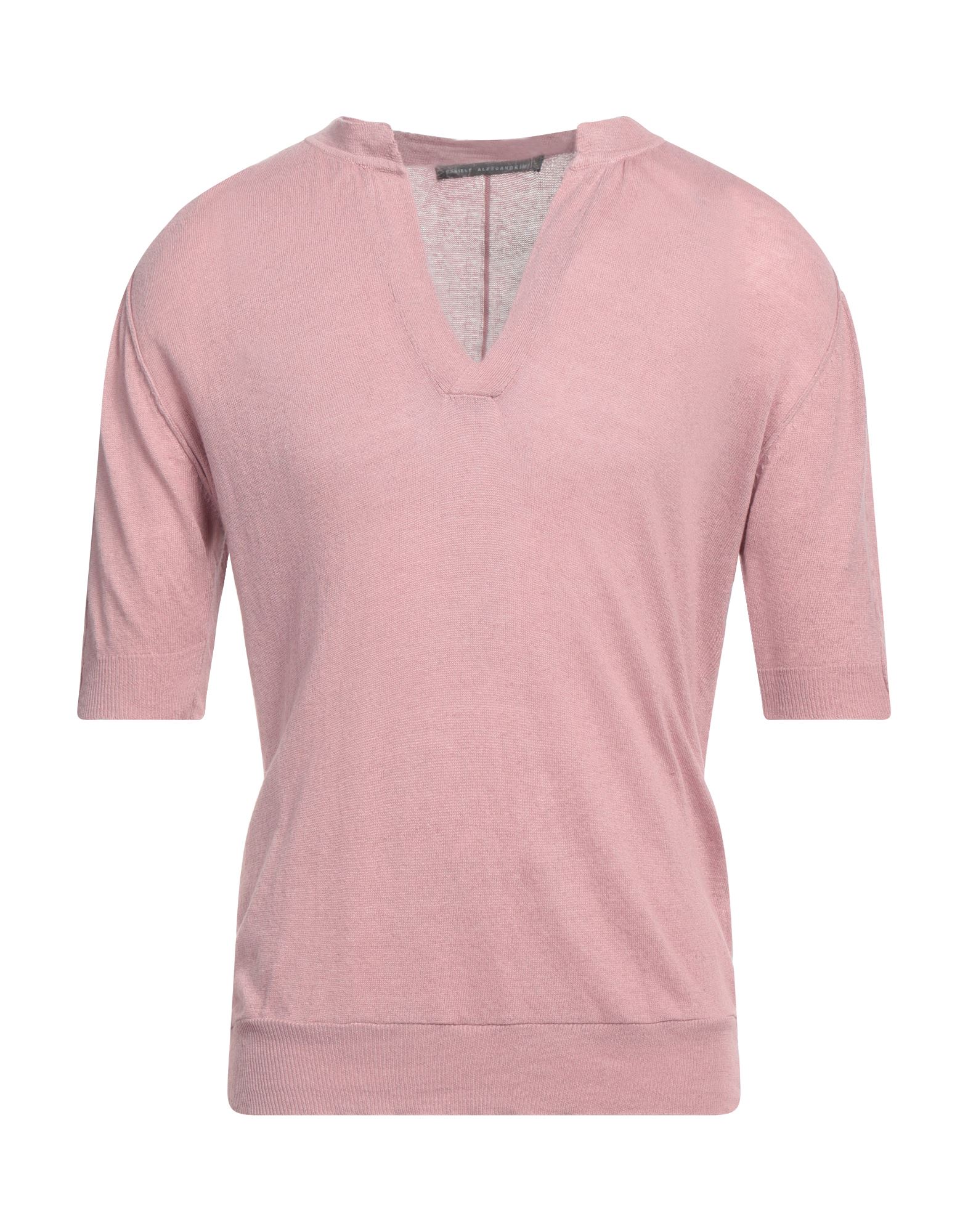 Daniele Alessandrini Sweaters In Pastel Pink