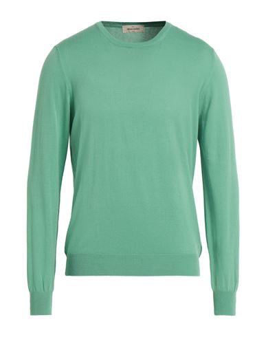 Gran Sasso Man Sweater Green Size 46 Cotton In Green