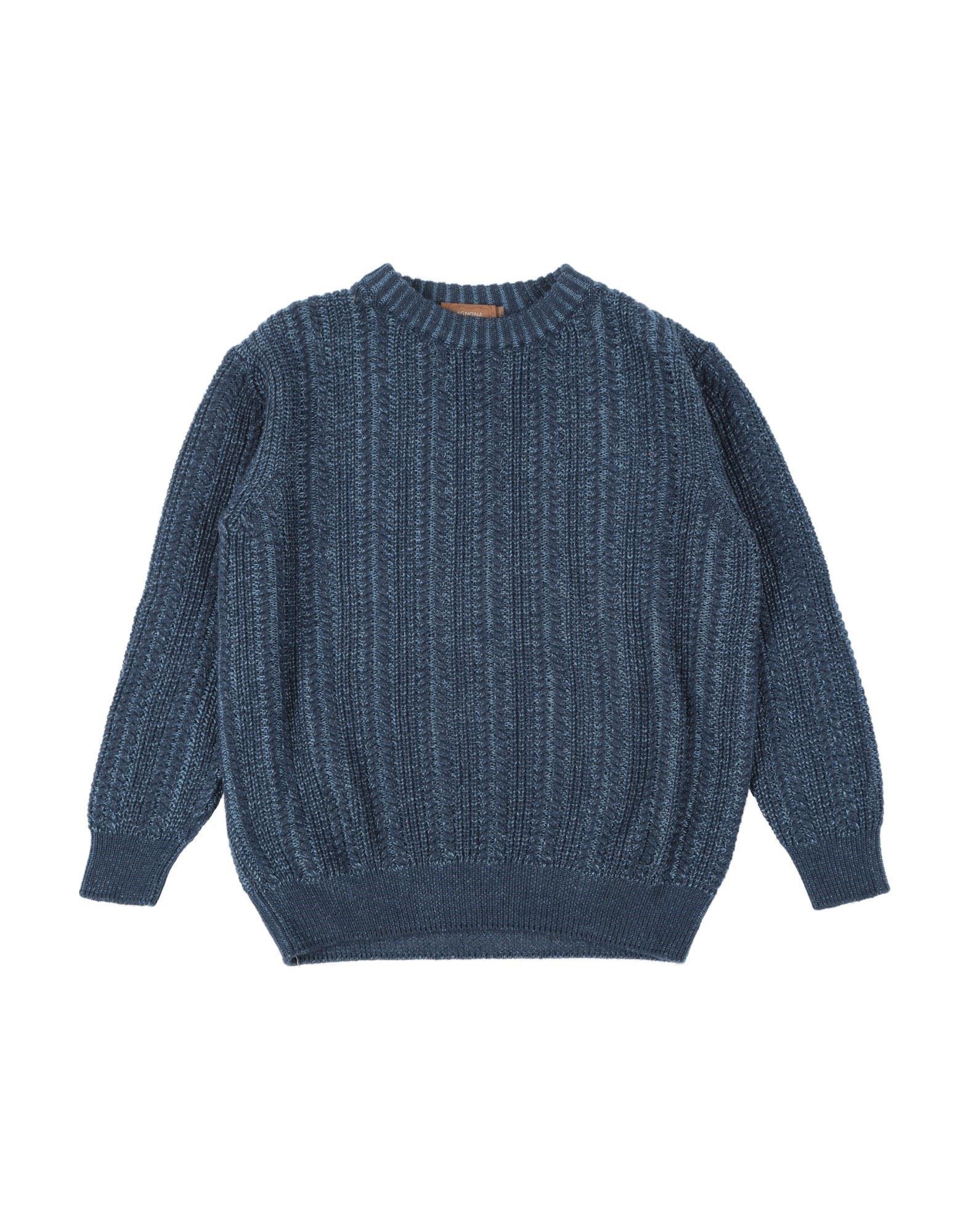 Agnona Kids' Sweaters In Blue