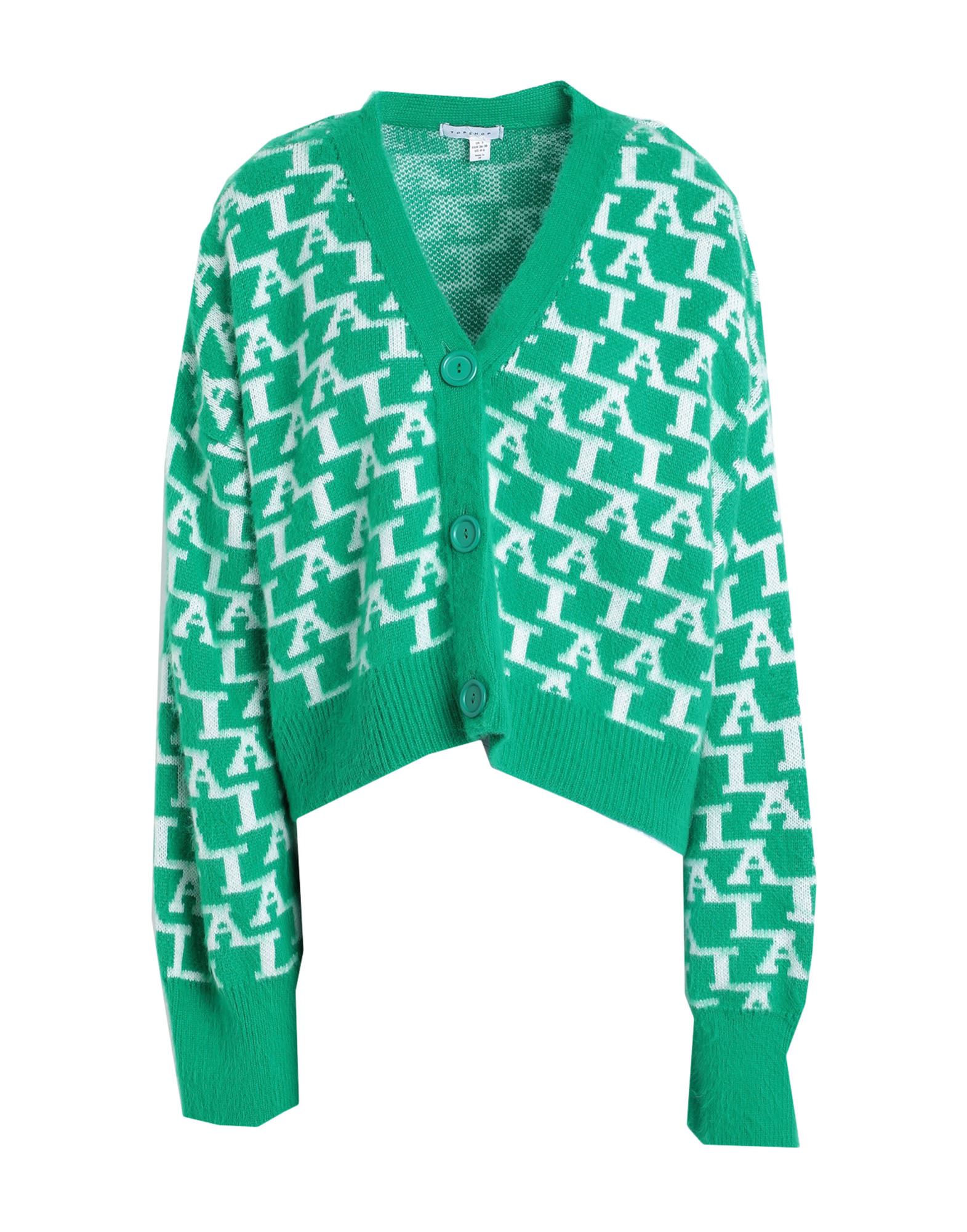 Topshop Cardigans In Green