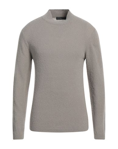 Daniele Fiesoli Man Turtleneck Grey Size M Merino Wool, Polyamide, Cashmere