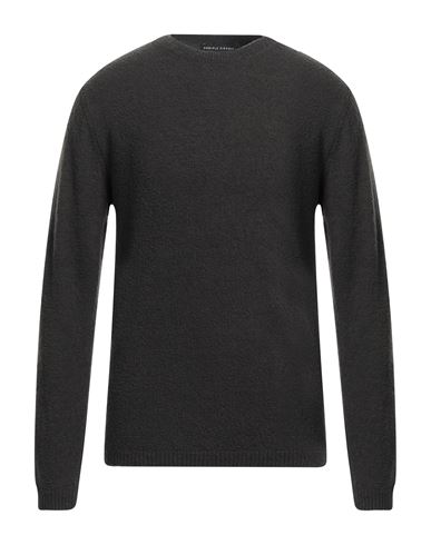 Daniele Fiesoli Man Sweater Black Size S Cashmere In Brown
