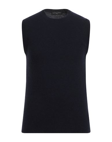 Daniele Fiesoli Man Sweater Midnight Blue Size Xl Merino Wool, Polyamide, Cashmere