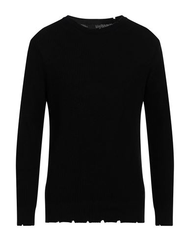 Why Not Brand Man Sweater Black Size M Cotton, Acrylic