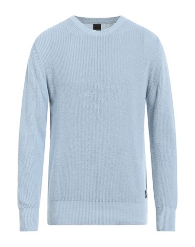 Why Not Brand Man Sweater Sky Blue Size Xl Cotton, Acrylic