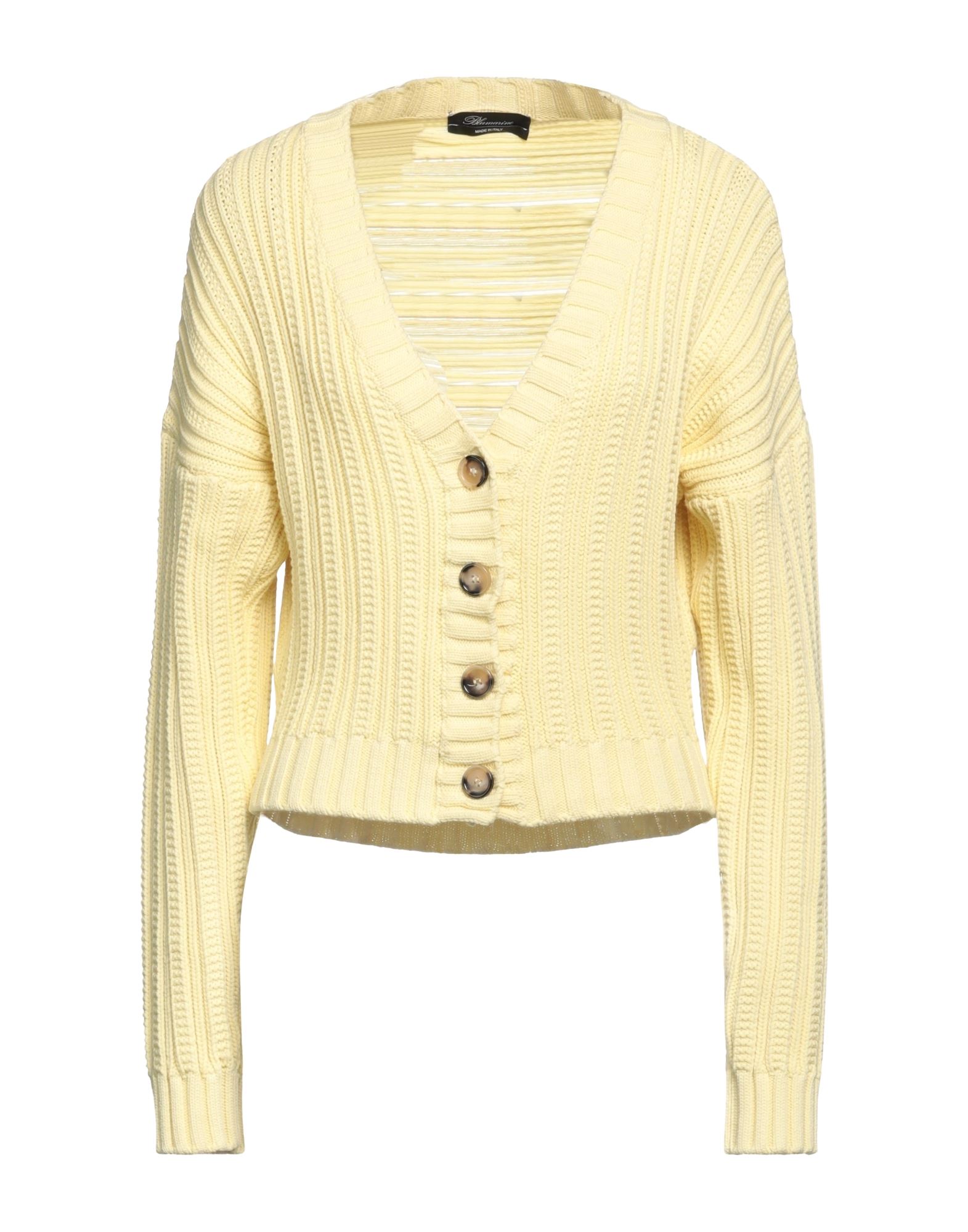 Blumarine Cardigans In Yellow
