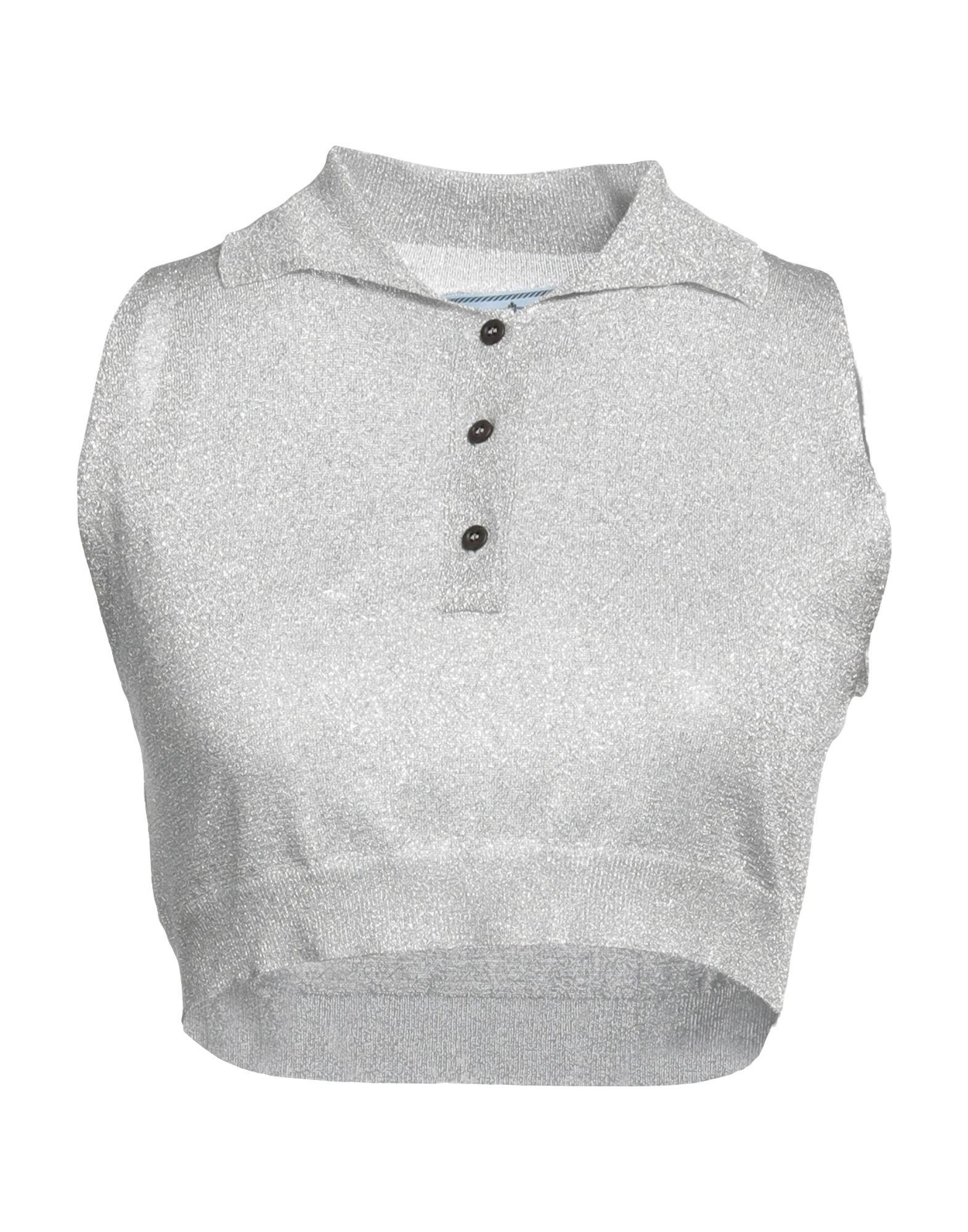 Prada Sweaters In Silver