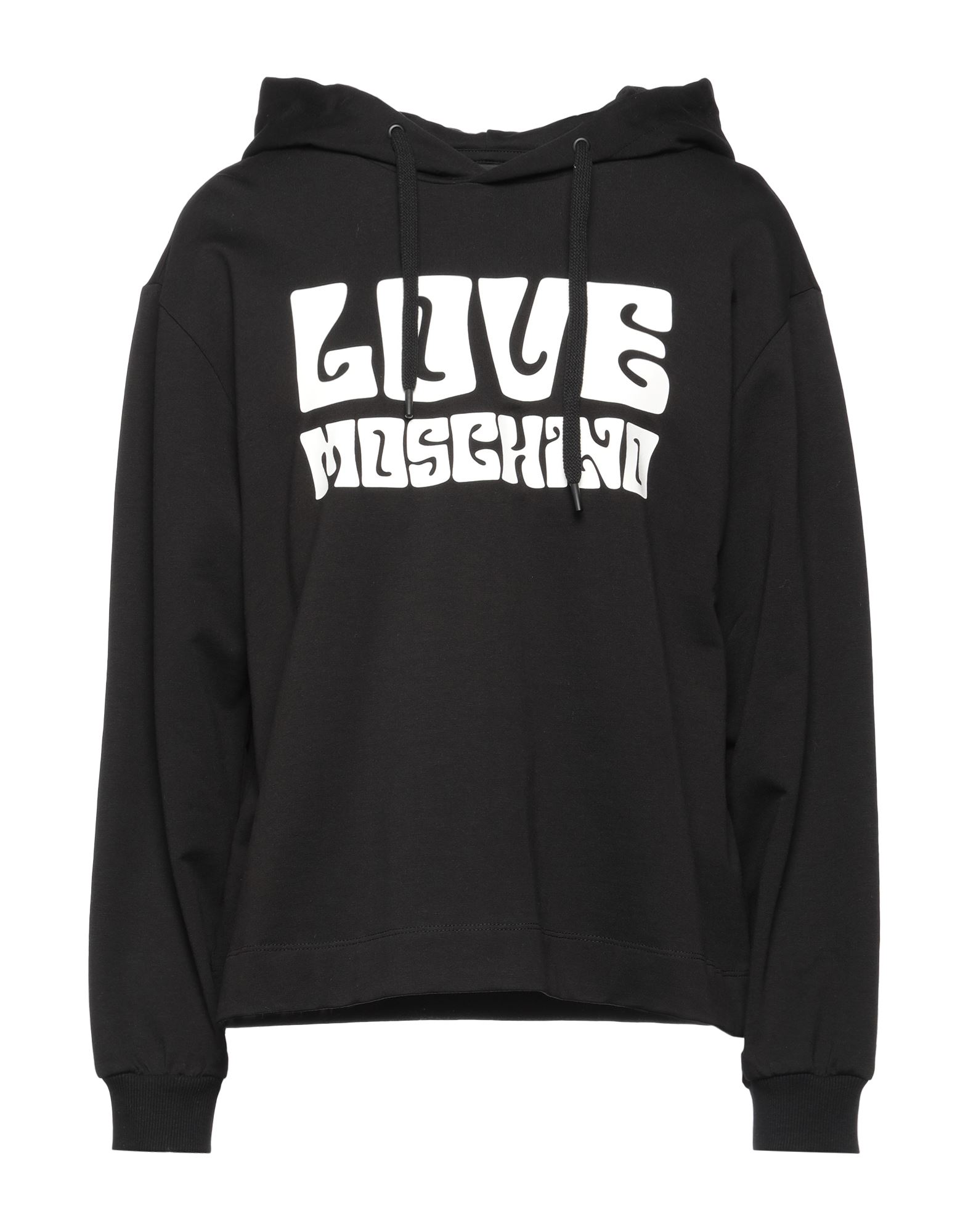 Love Moschino Sweatshirts In Black