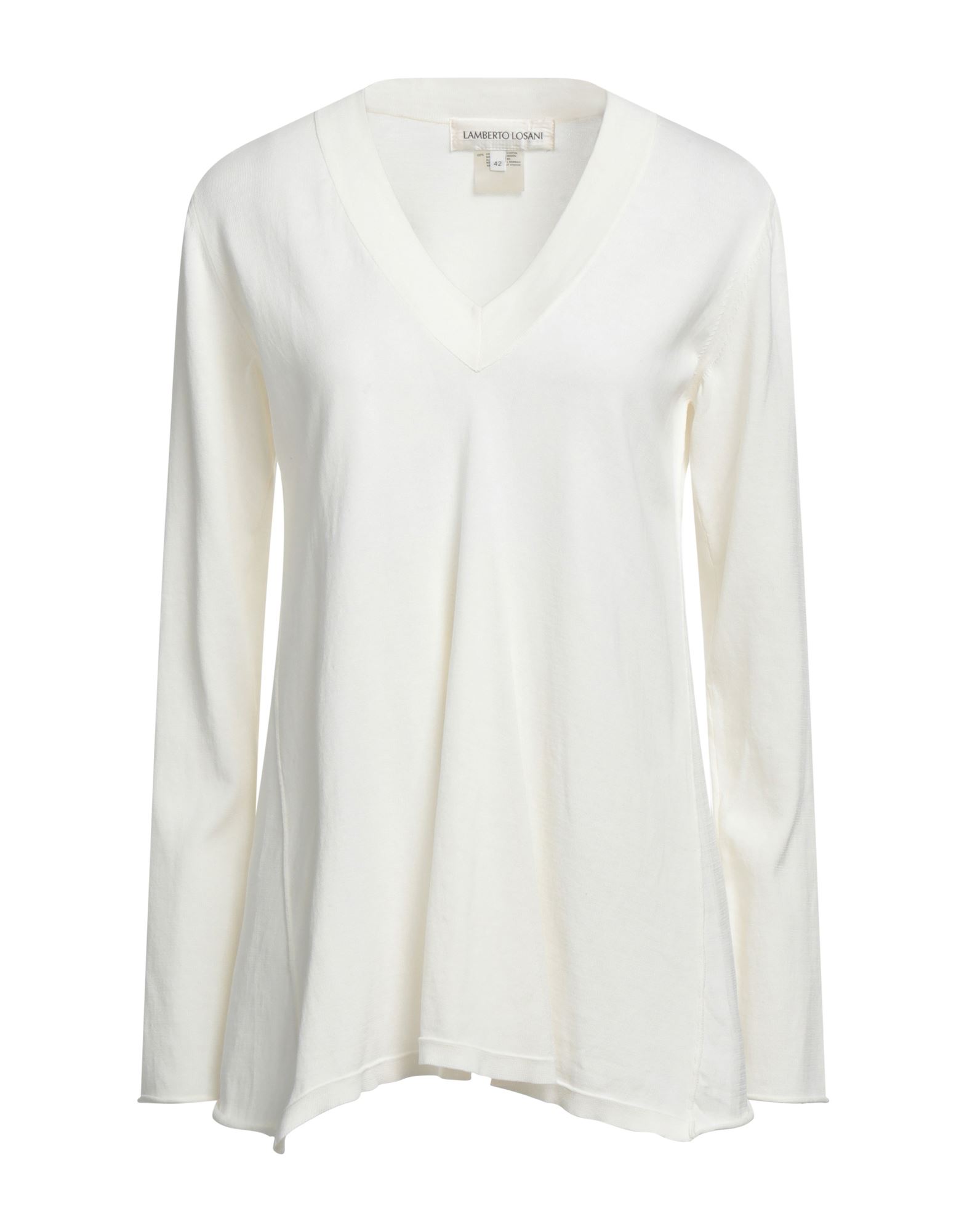 Lamberto Losani Sweaters In White