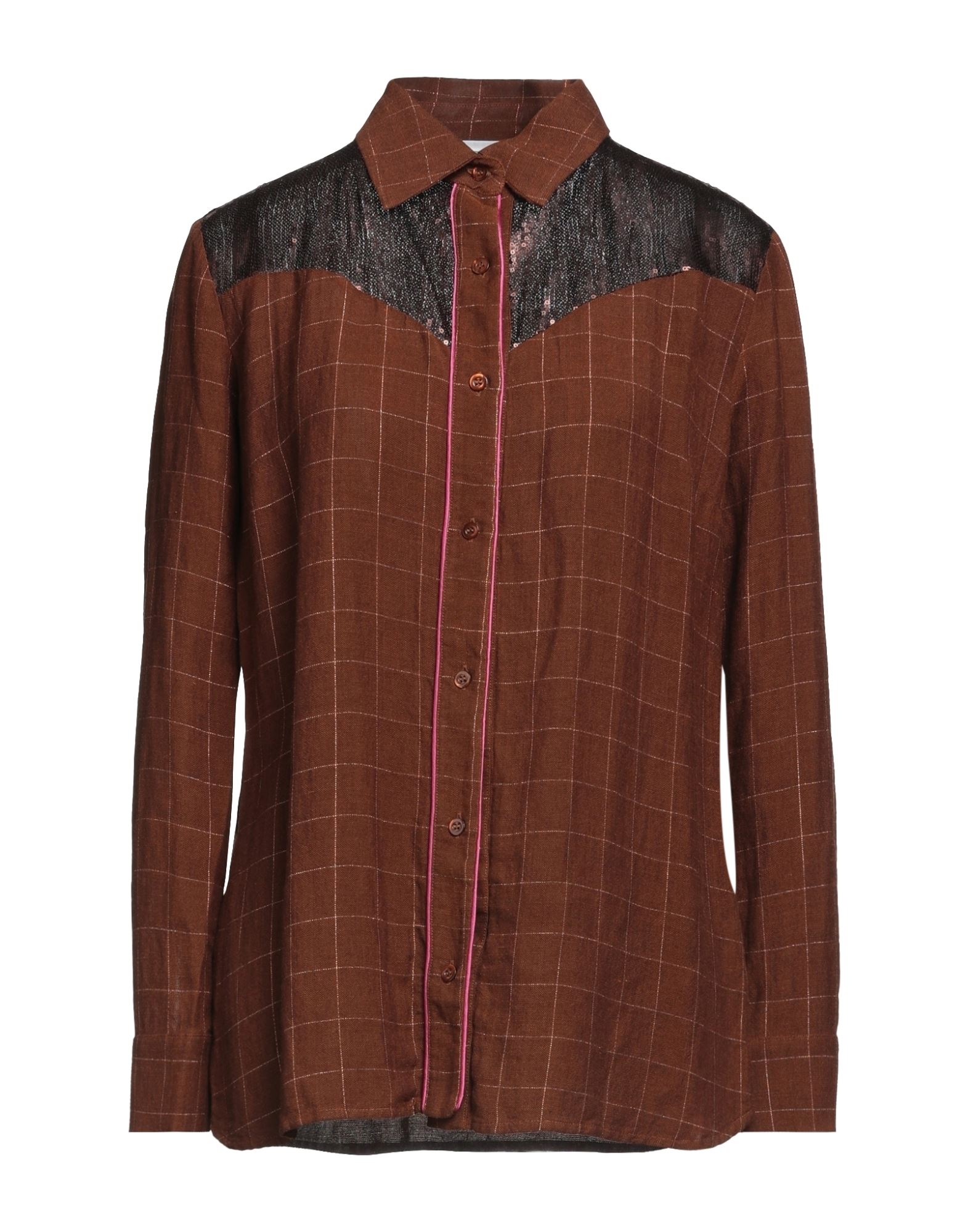 Brand Unique Shirts In Brown