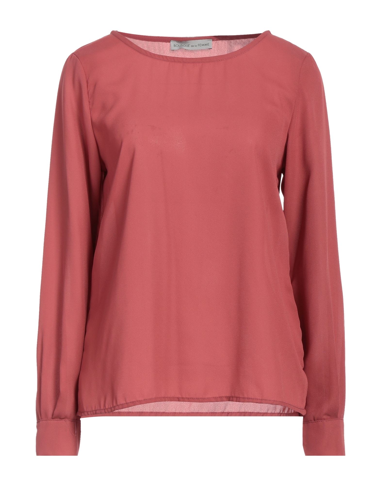 Boutique De La Femme Blouses In Red