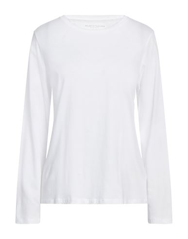Majestic Filatures Woman T-shirt White Size 4 Cotton
