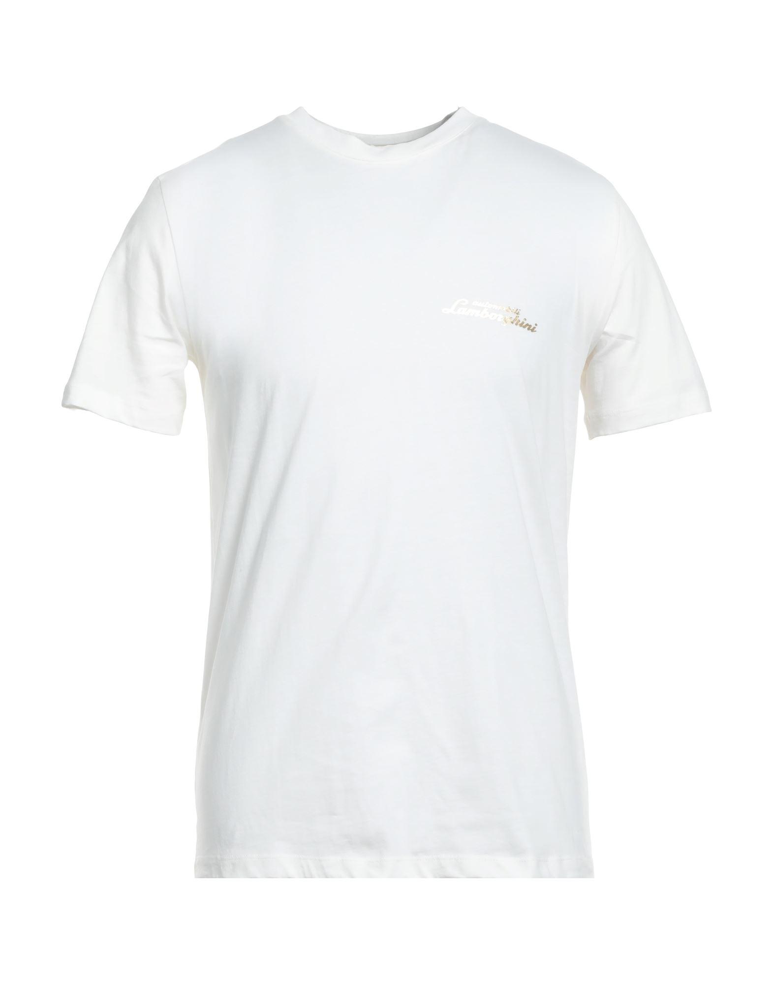 Automobili Lamborghini T-shirts In White