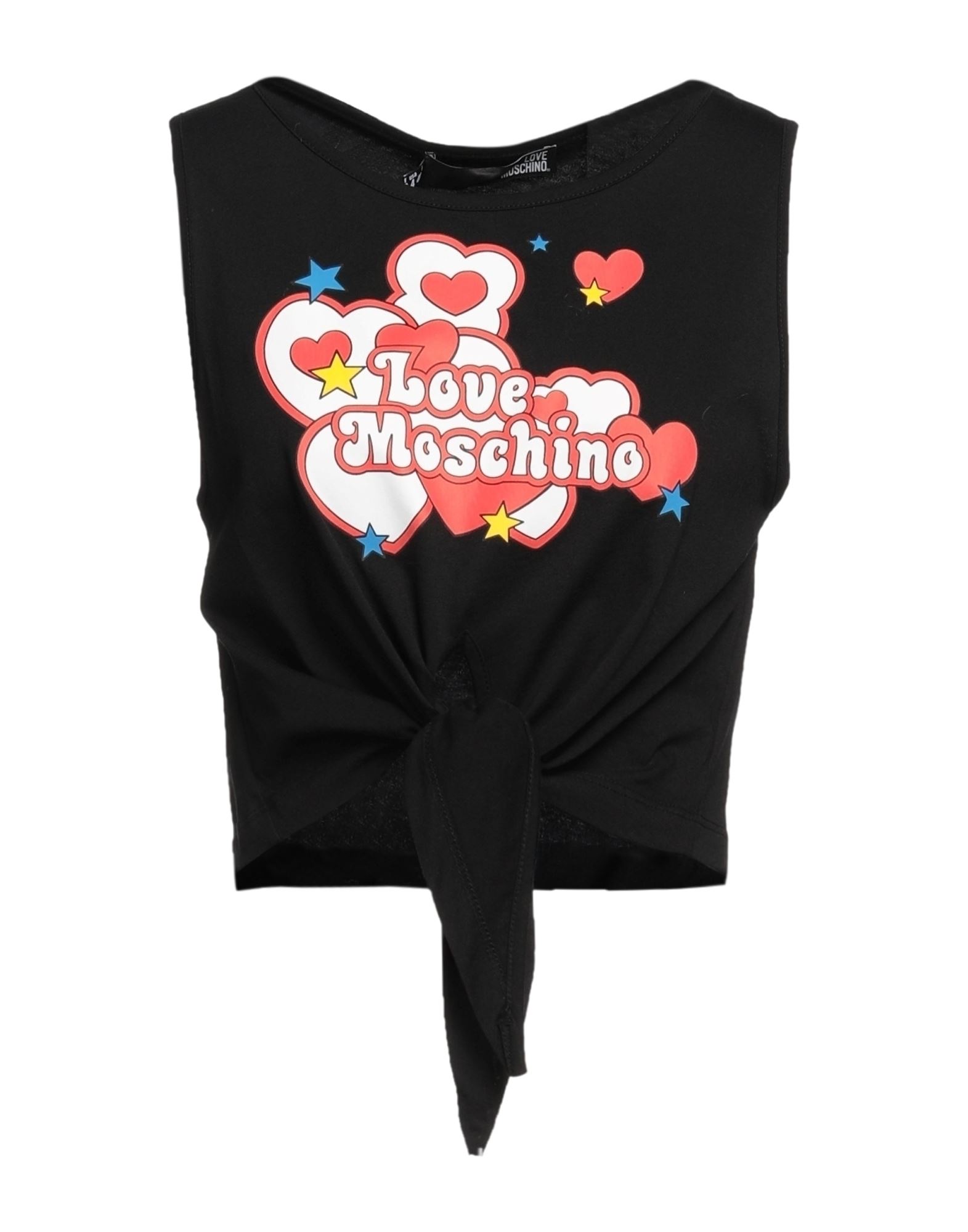 Love Moschino Tops In Black