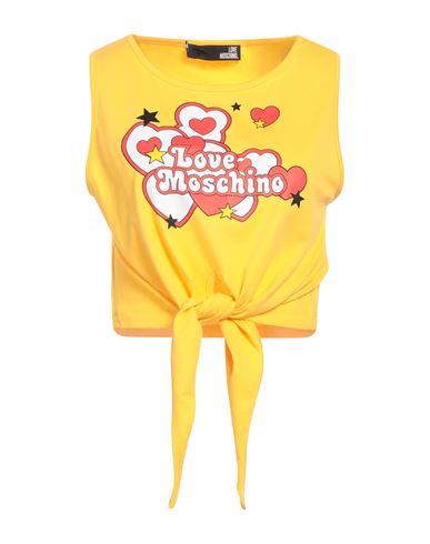 Love Moschino Woman Top Mandarin Size 6 Cotton