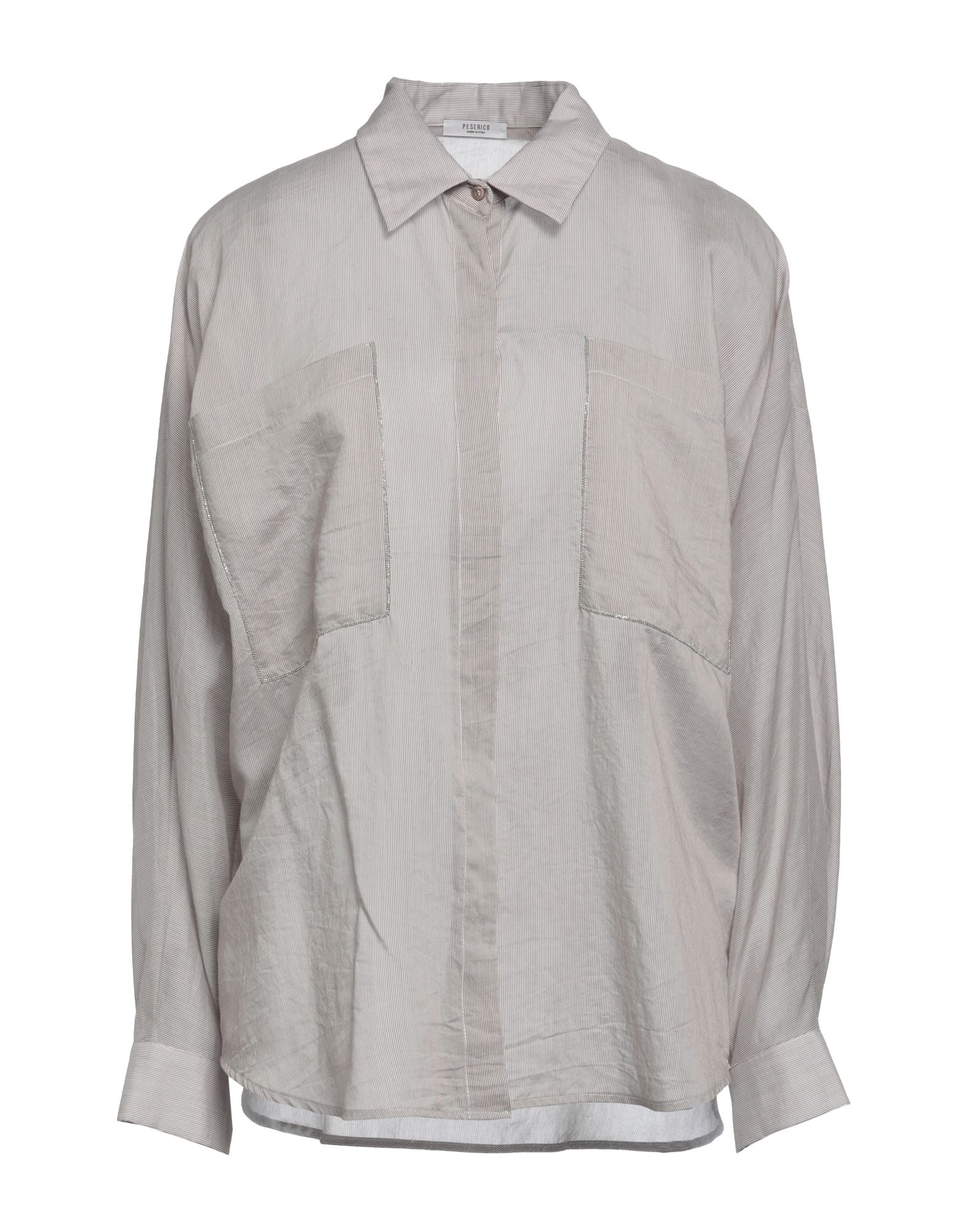 Peserico Shirts In Grey