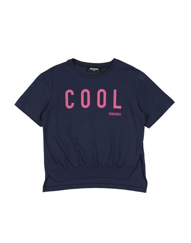 Dsquared2 Toddler Girl T-shirt Dark Purple Size 6 Cotton In Purple