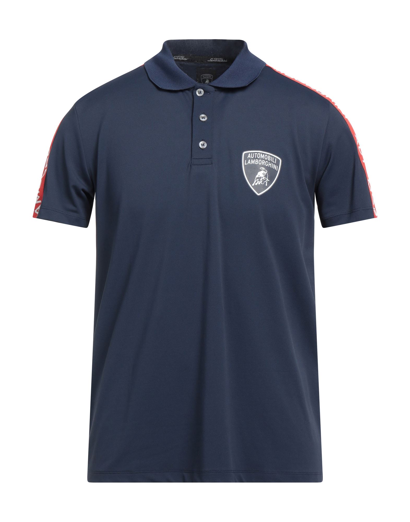 Automobili Lamborghini Polo Shirts In Blue
