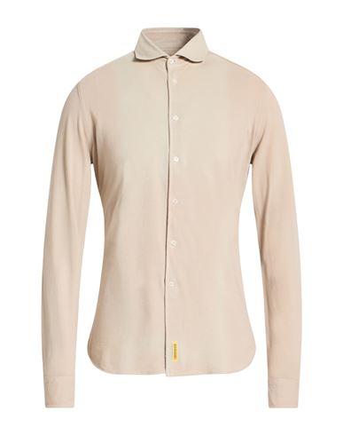B.d.baggies B. D.baggies Man Shirt Beige Size Xl Cotton In Sand