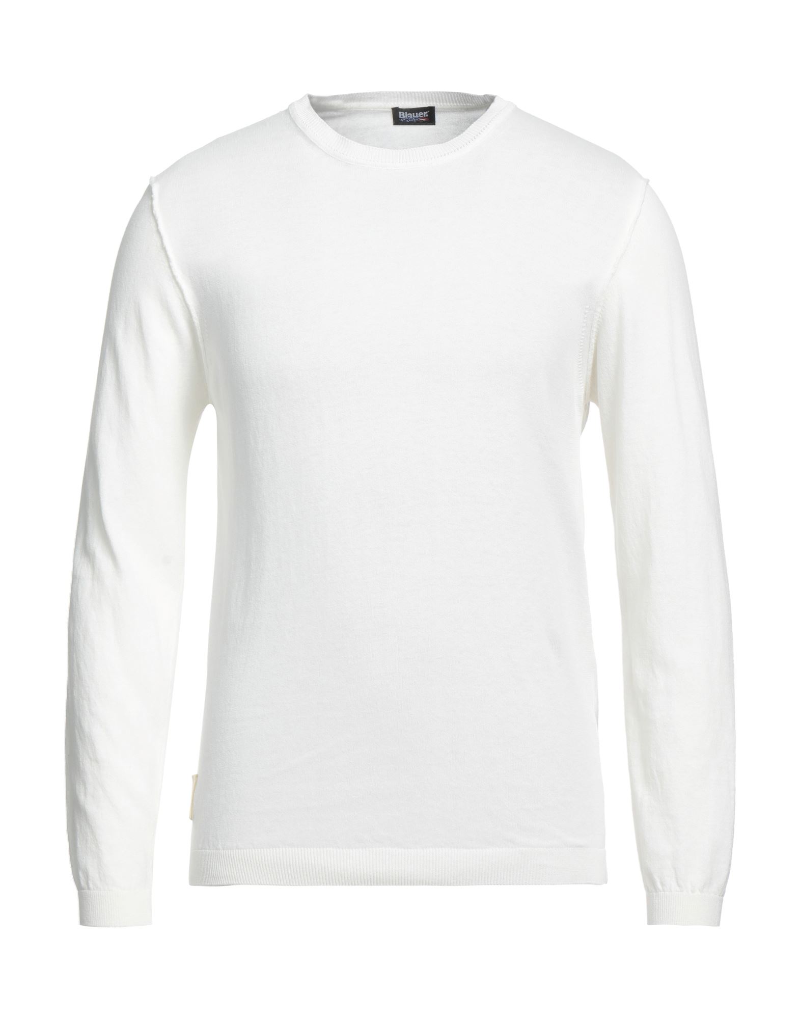 Blauer Sweaters In White