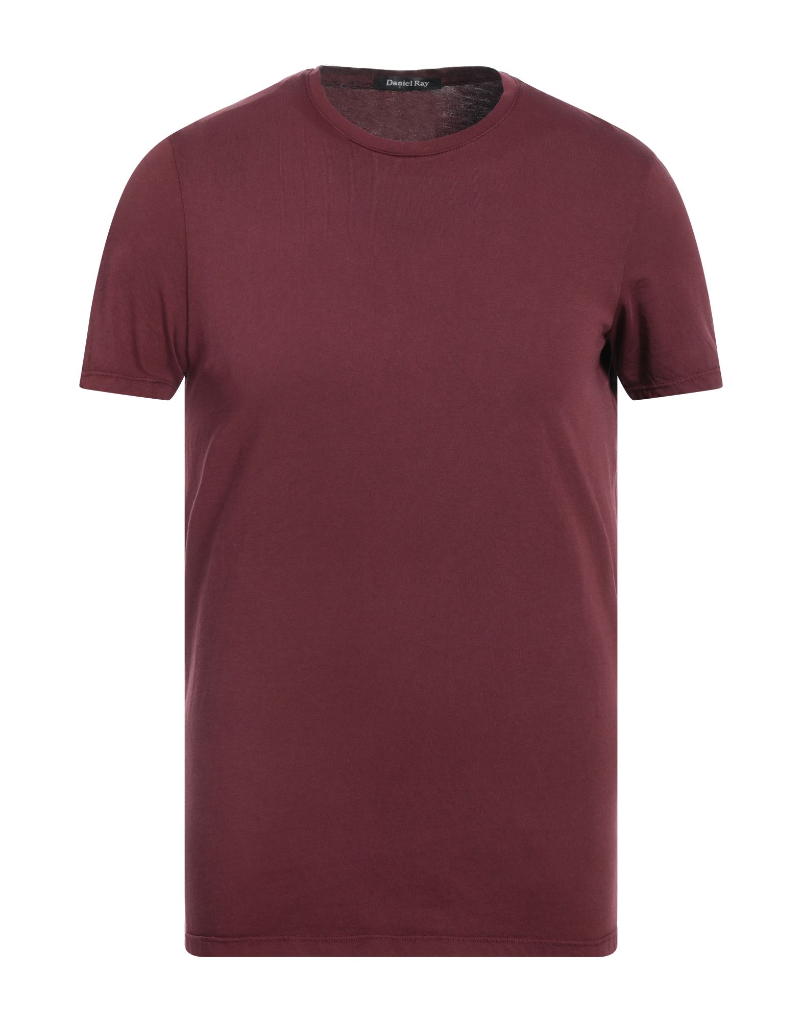 Daniel Ray Man T-shirt Burgundy Size Xxl Cotton In Red