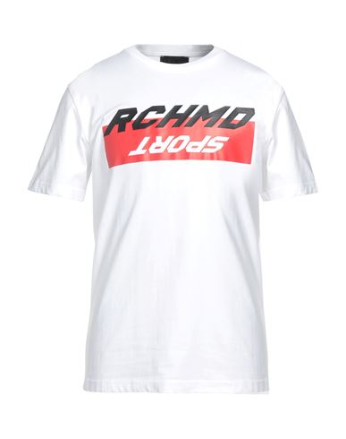 Richmond Man T-shirt White Size L Cotton