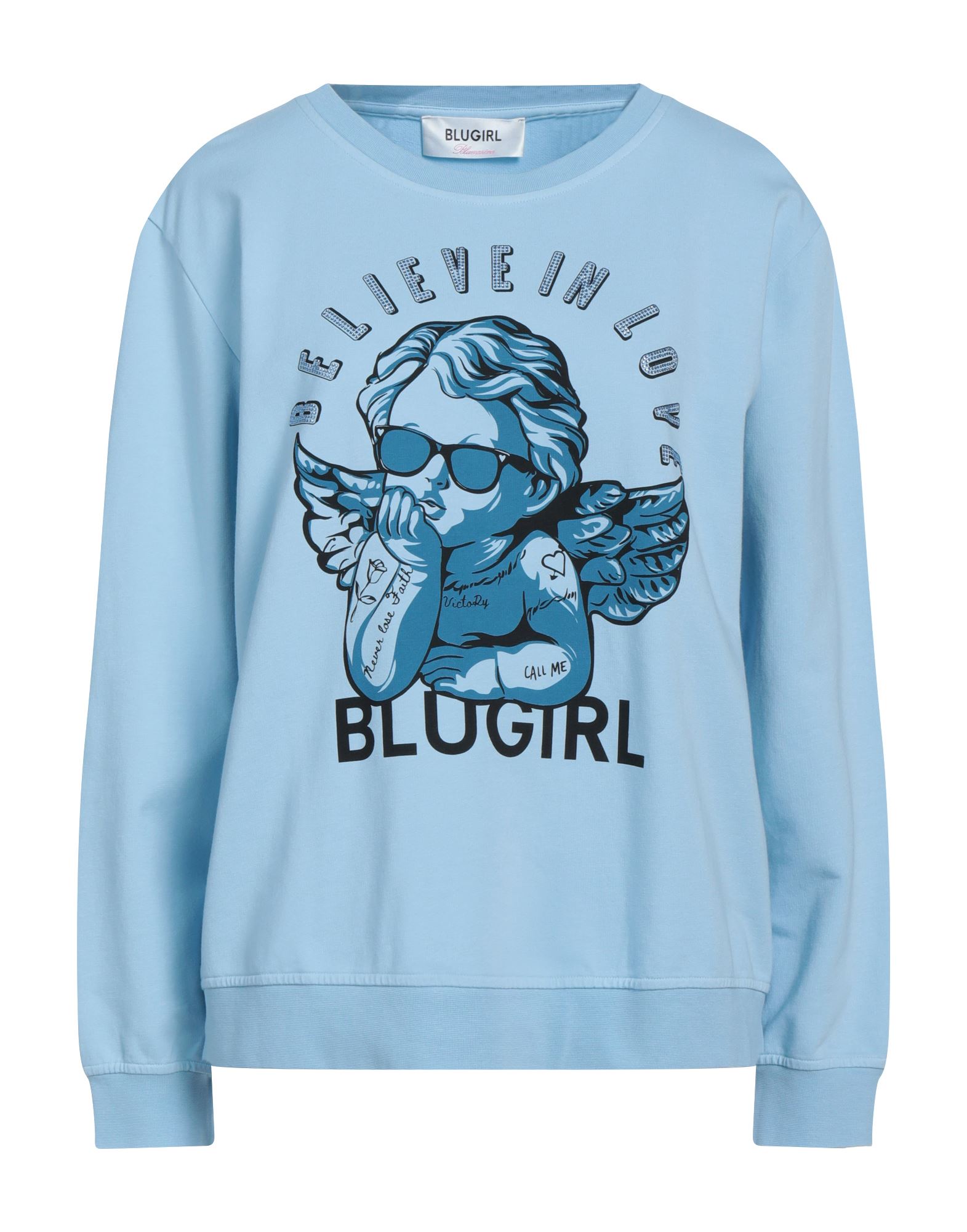 Blugirl Blumarine Sweatshirts In Blue