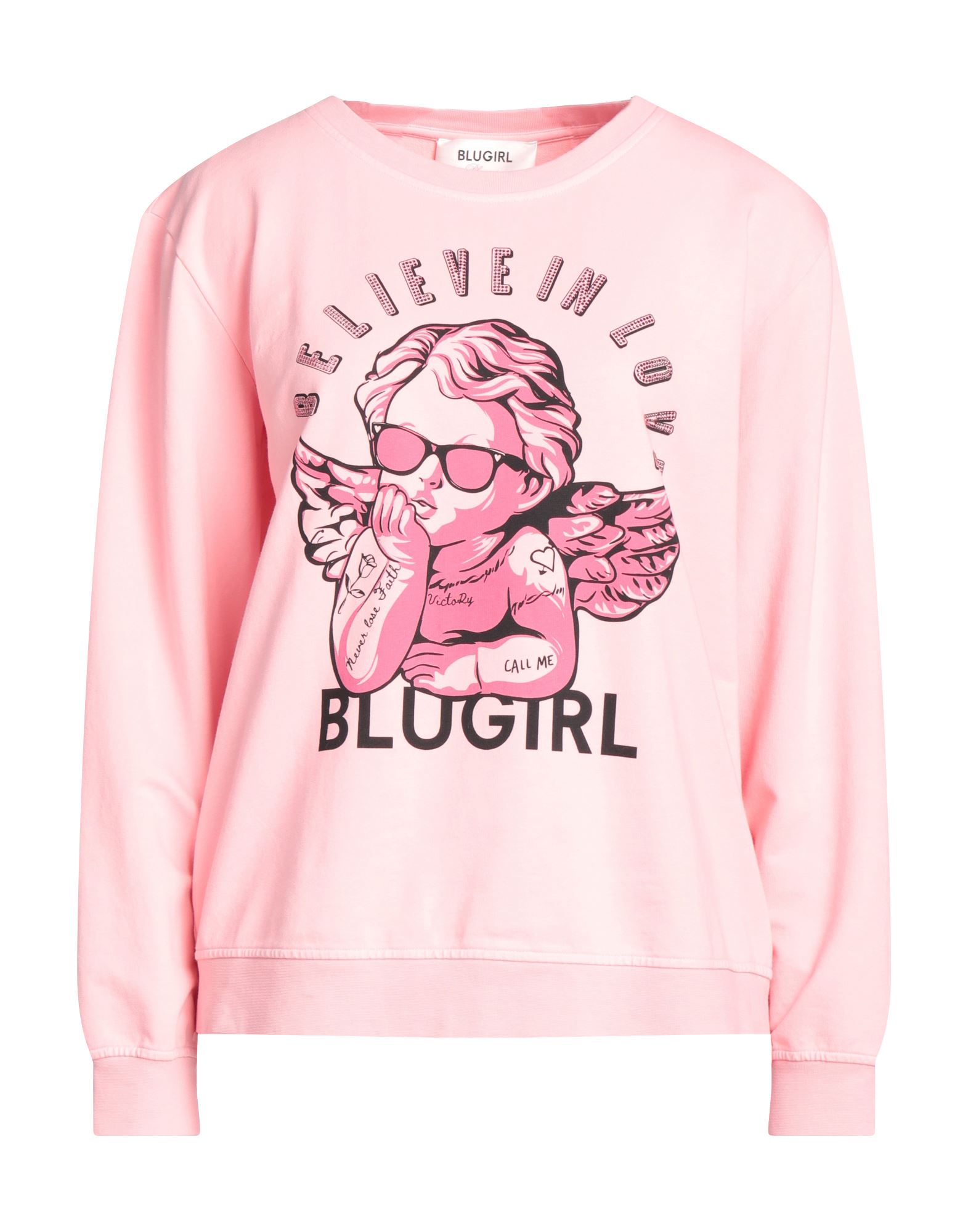 Blugirl Blumarine Sweatshirts In Pink