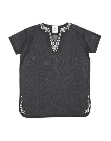 Douuod Babies'  Toddler Girl Top Black Size 6 Cotton