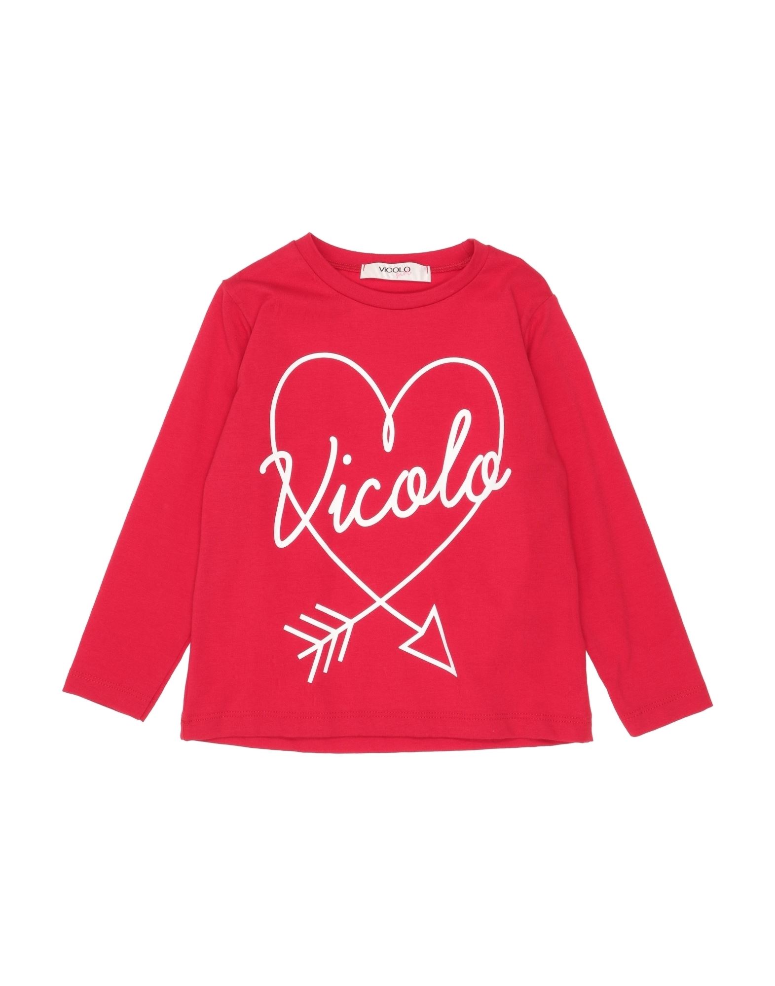 Vicolo Kids'  T-shirts In Red