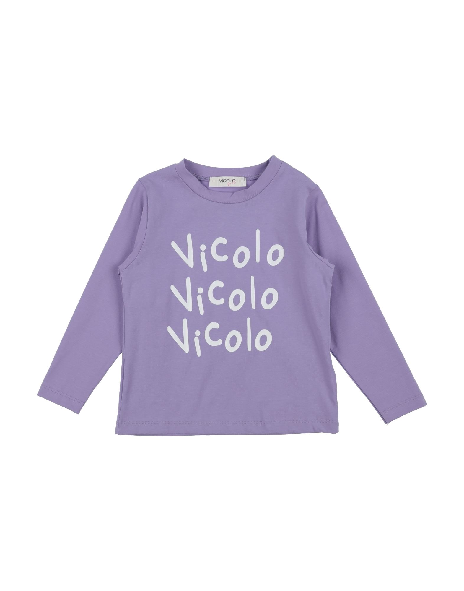 Vicolo Kids'  T-shirts In Lilac