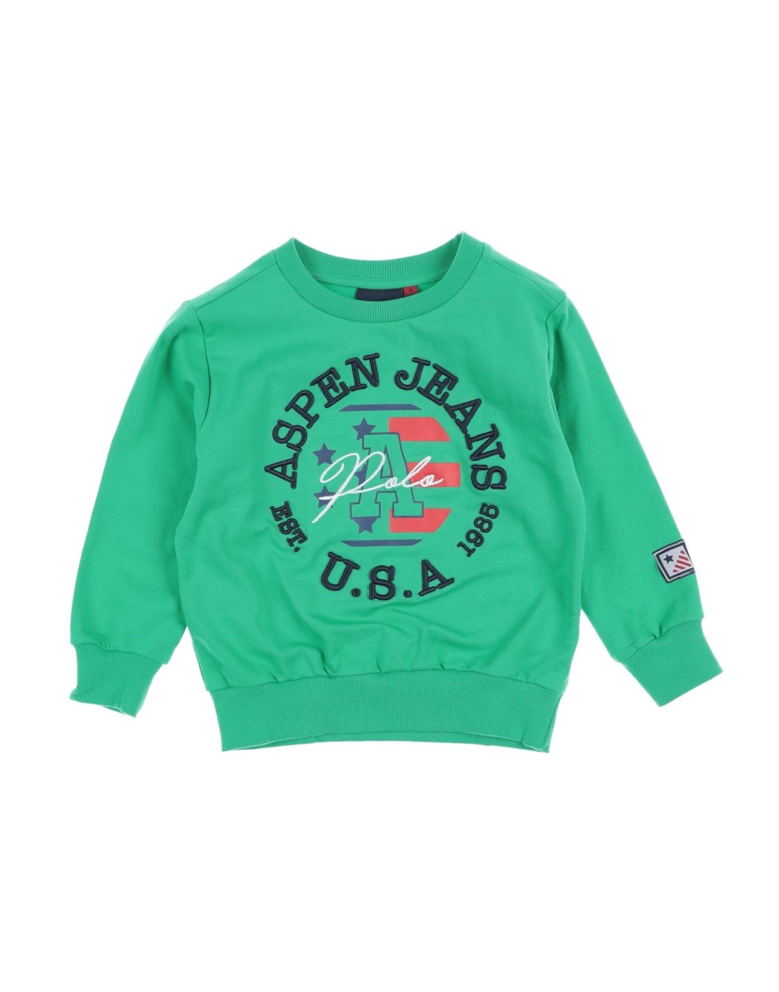 Aspen Polo Club Kids'  Sweatshirts In Green