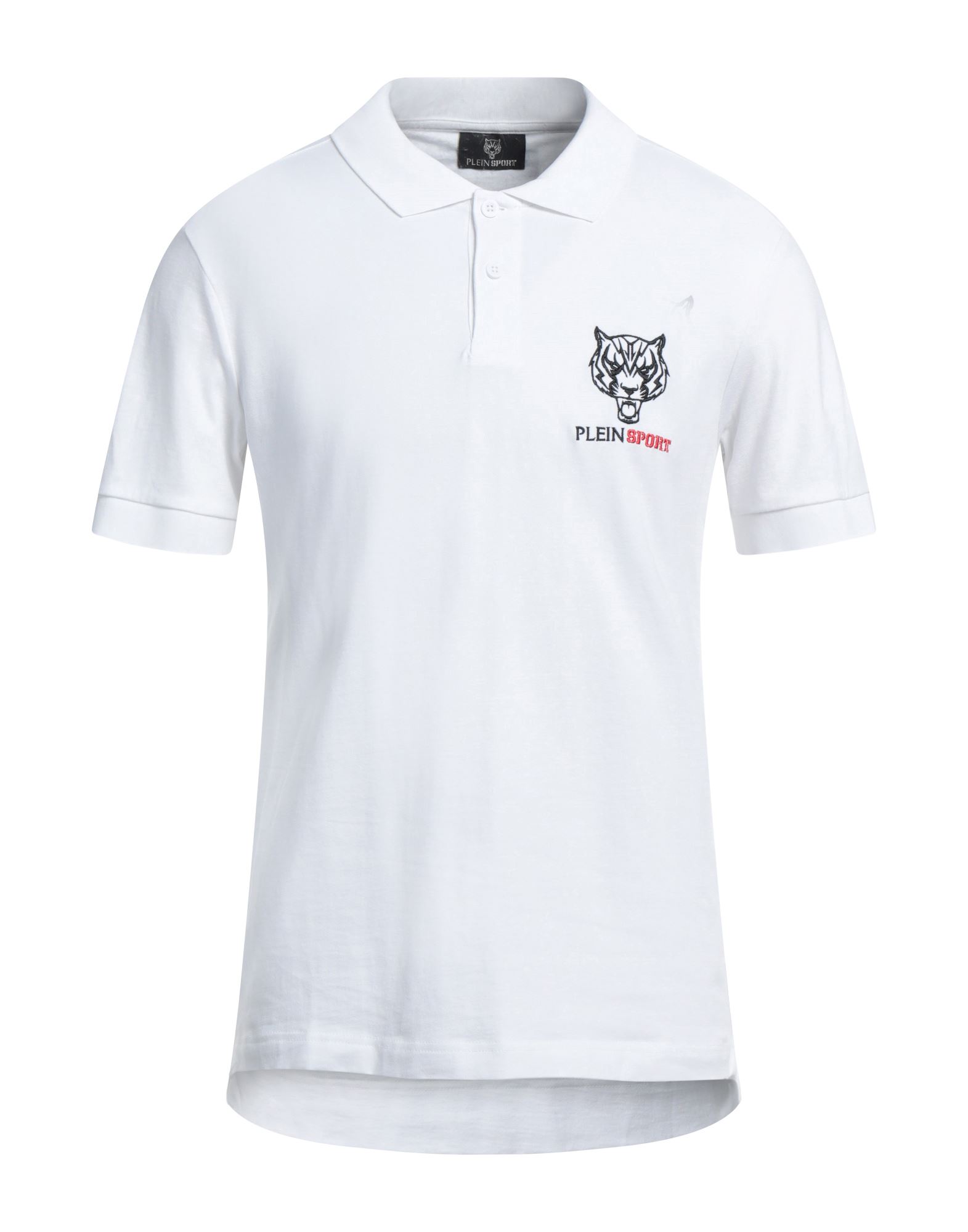 Plein Sport Polo Shirts In White